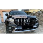 Εμπρόσθια μάσκα Panamericana AMG look για Mercedes-Benz X-Class (W470) Χρώμιο/ Μαύρο Εμπρόσθια μάσκα Panamericana AMG look για Mercedes-Benz X-Class (W470) Χρώμιο/ Μαύρο